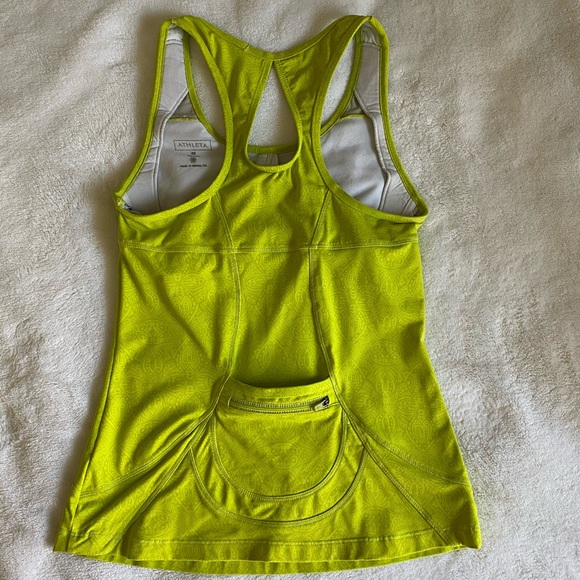 Athleta Workout Tank Top Pocket XS - Picture 2 of 8